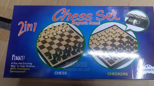 2 in 1 Chess Checkers