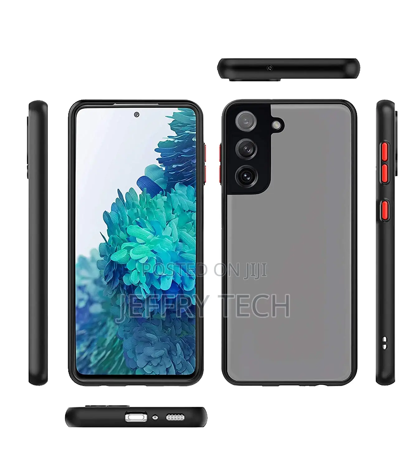 Samsung Galaxy S21 Plus Smoke Cover Protective Shockproof Ma