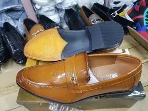 Cacatua Brown Men Official Shoes