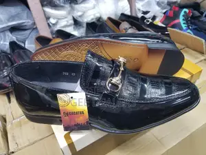 Cacatua Black Men Official Shoes