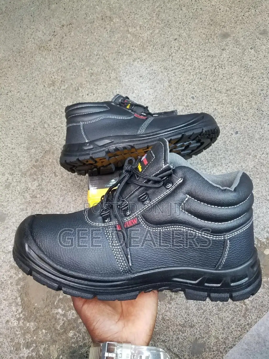 Original Steel Toed Heavy Duty Unisex Safety Boots