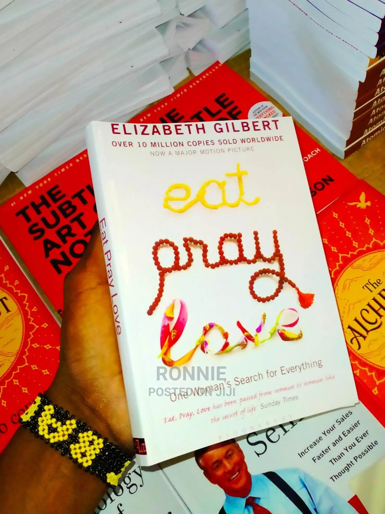 Eat Pray Love Book by Elizabeth Gilbert