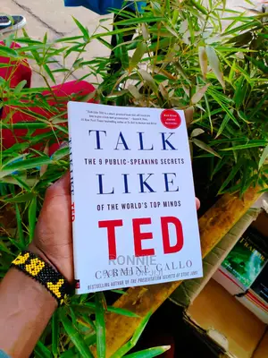 Talk Like TED Book by Carmine Gallo - The 9 Public Speaking