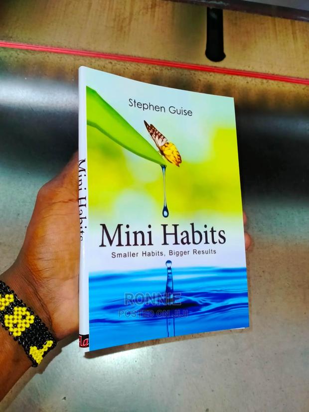 Mini Habits Book by Stephen Guise