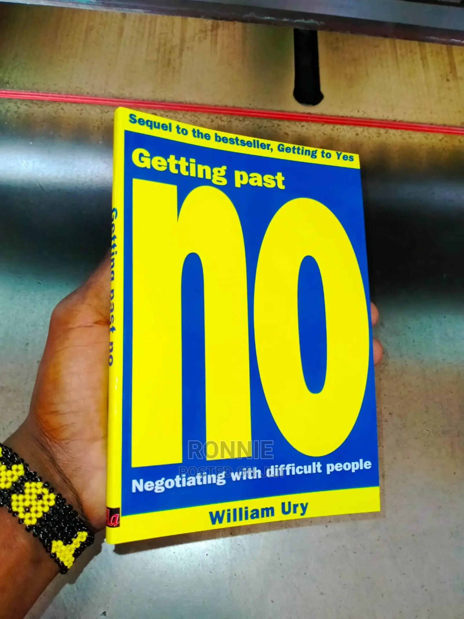 Getting Past No Negotiating With Difficult People Book by Wi
