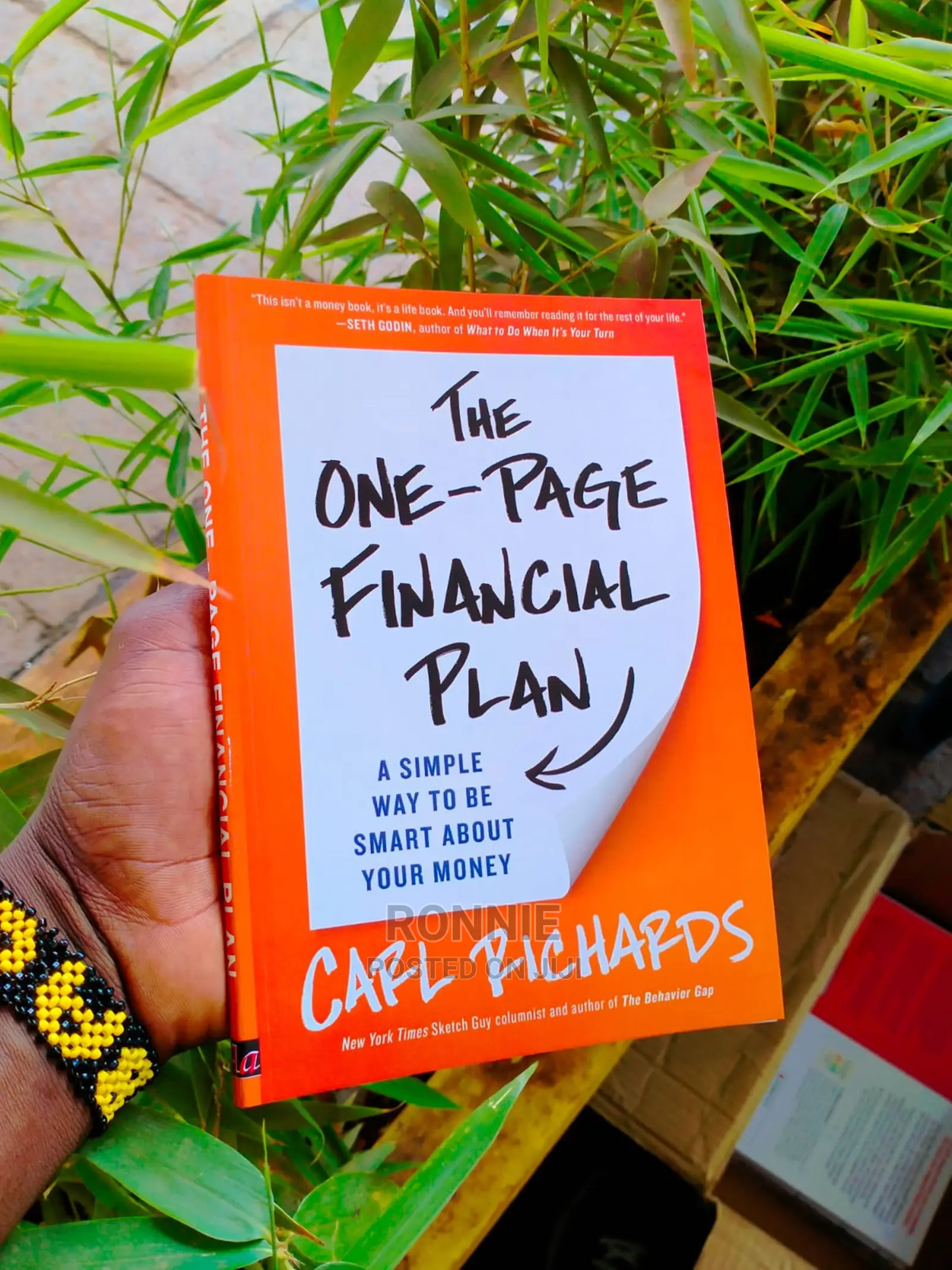 The One Page Financial Plan Book by Carl Richards