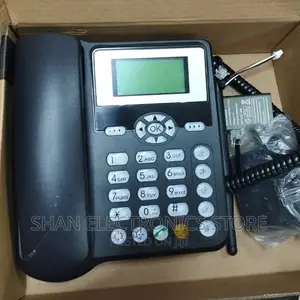 Reliable GSM Landline Wireless Desktop Phone White\\