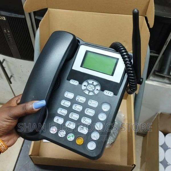 Wireless Desk Phone With GSM/SIM Card, Home//.