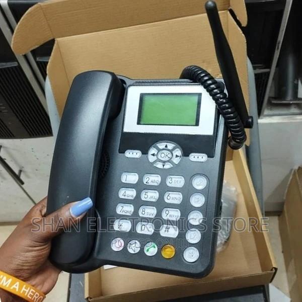 Desktop Phone Home/>Office Simcard Phone - main view