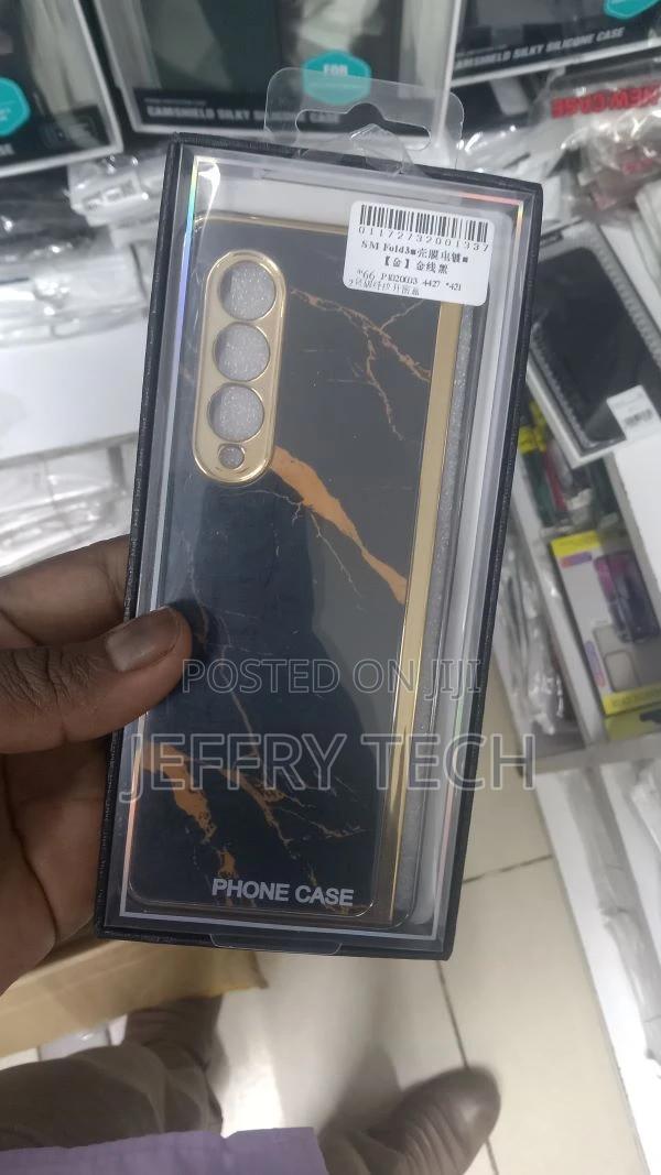 Samsung Marble Glass Case for Samsung Galaxy Z Fold 3 - main view