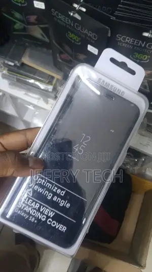 Samsung Galaxy S8 Plus Mirror Flip Cover, Mobile Clear View