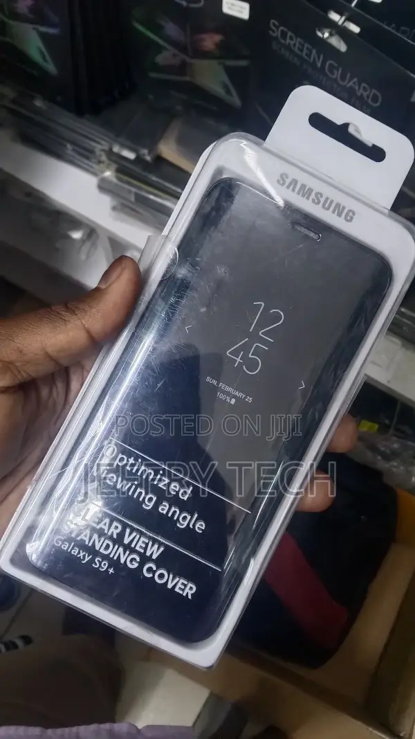 Samsung Galaxy S9 Plus Clear View Original Mirror Case Flip