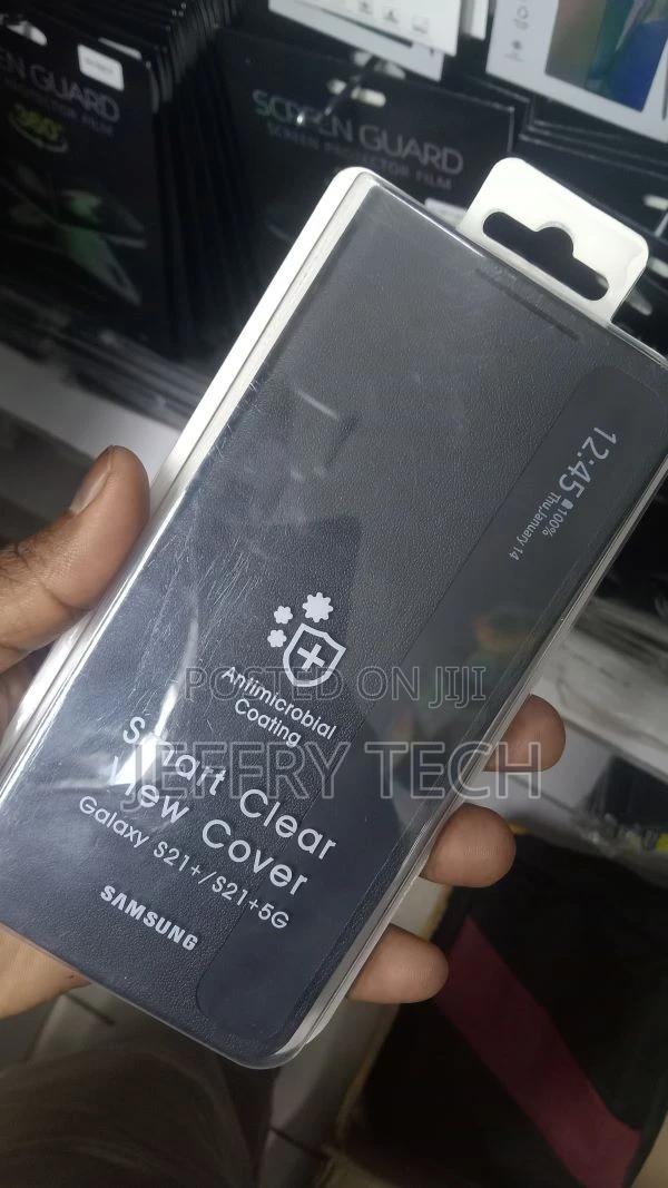 Samsung Original Galaxy S21 Plus Smart Clear View Phone Cov - thumbnail 3