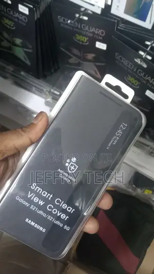 Samsung Smart Clear View Cover Black (Galaxy S21 Ultra 5G)