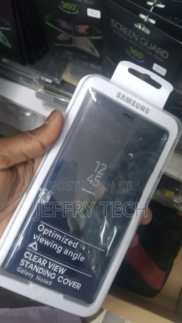 Clear View Smart Mirror Flip Case for GALAXY Note 9 Sensor