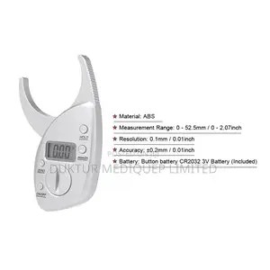Digital Body Fat Caliper/ Electronic Fat Measure