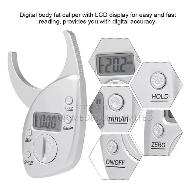 Digital Body Fat Caliper/ Electronic Fat Measure - thumbnail 4