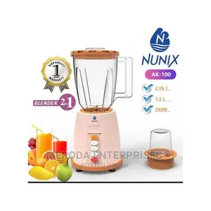 Nunix 2 in 1 Blender With Grinding Machine 1.5 LTRS