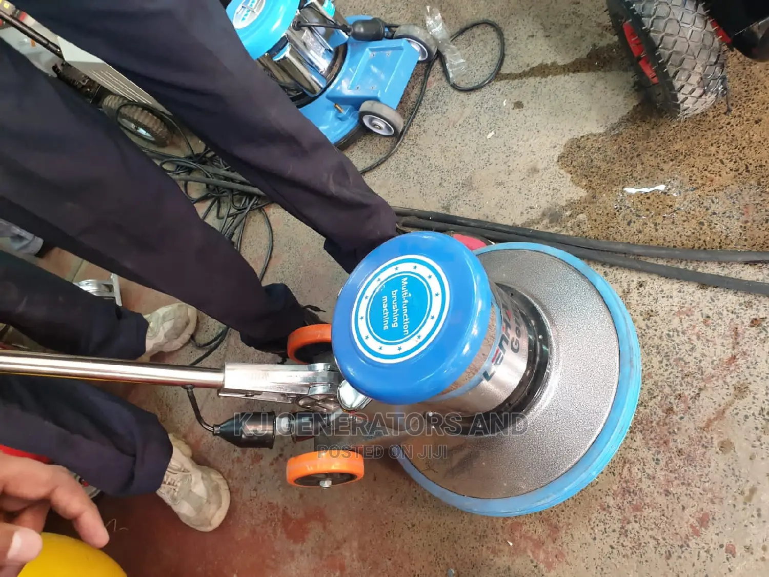 Electric Floor Scrubber