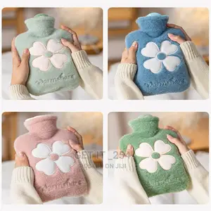 1000ml Flannel Hot Water Bottle Hand Warmer Winter
