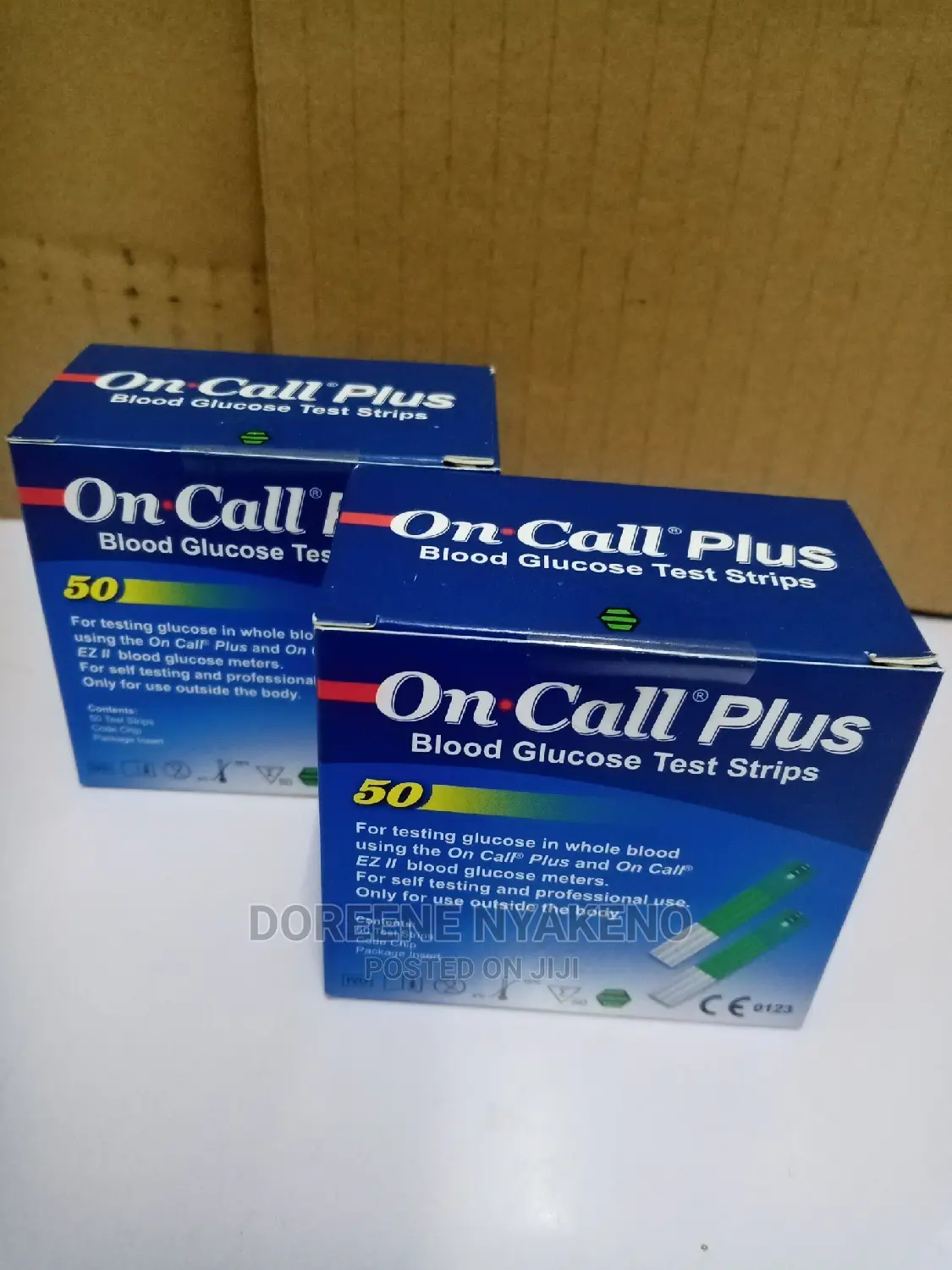 On Call Plus Blood Glucose Test Strips in Nairobi Central Medical