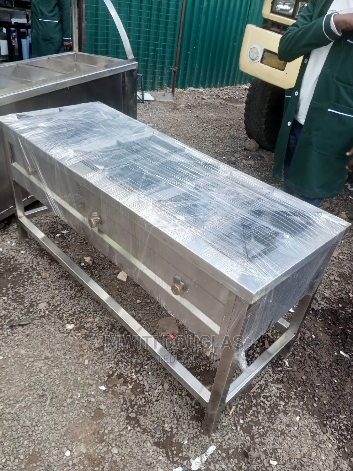 Stainless Steel Gas Cooker Three Burner