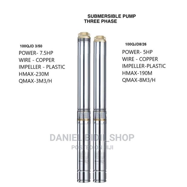Submersible Pump 3 Phase 5hp