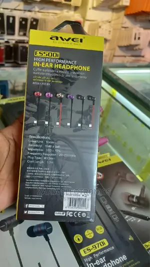 Awei Heavy Bass Earphones Es500i