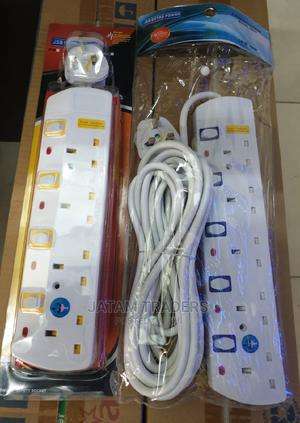 4 Ways Power Extension With Surge Protector - main view