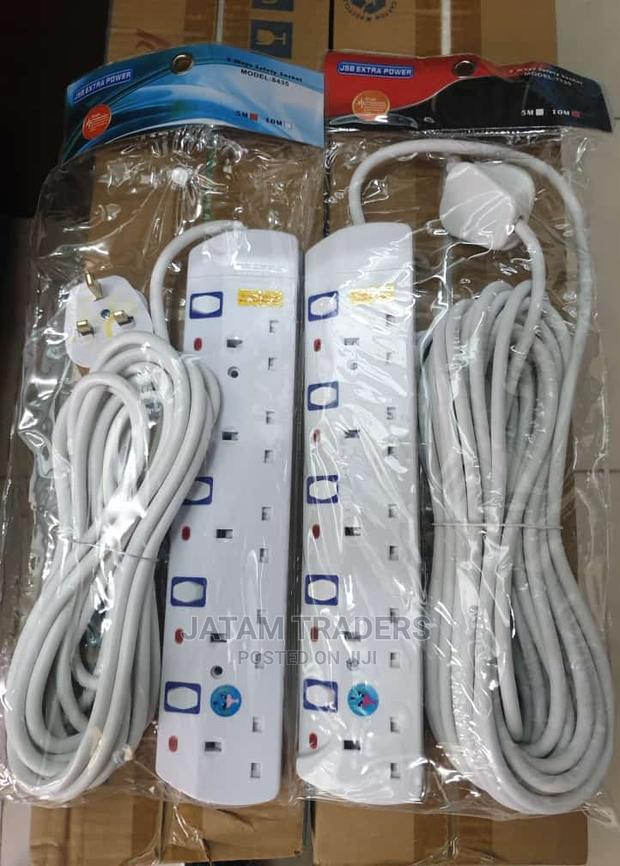 Power Extension, 5ways 5m With Surge Protector,