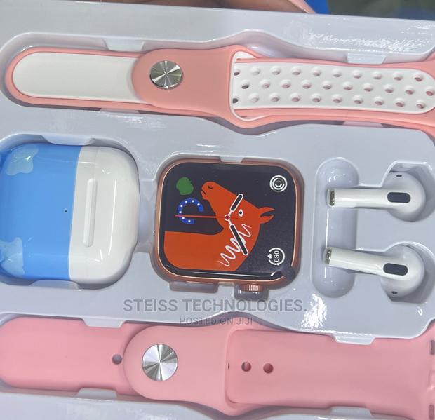 W26 Pro Max Pink Smartwatch. - thumbnail 3