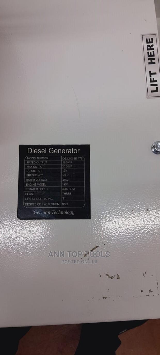 Girasol 20kva Super Silent Diesel Generator 3phase +ATS - thumbnail 3