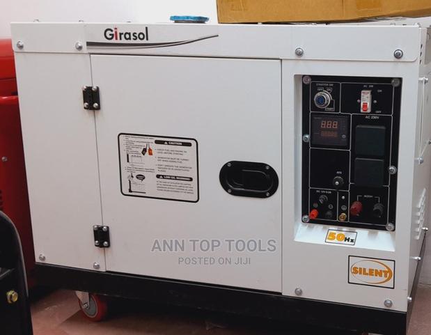 Automatic Girasol 15kva Silent Diesel Generator + ATS - main view