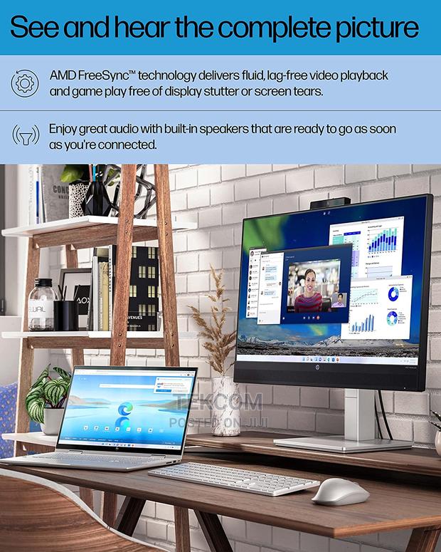 HP M27m Webcam Monitor-5mp Camera FHD