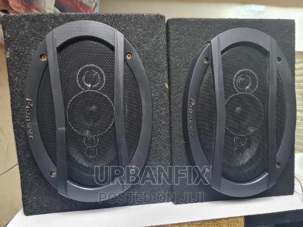 Brand New Pioneer 650 Watts Oval Speakers With Cabinet