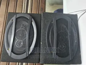 Pioneer Oval Midrange Speakers With Cabinets- 650 Watts