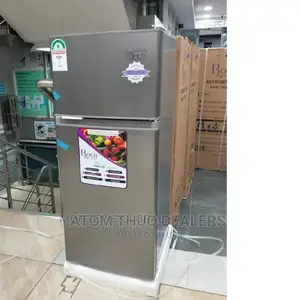Double Door 128lt Roch Fridge/ Refrigerator- Silver