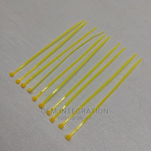 Yellow Cable Ties 2.5x150mm