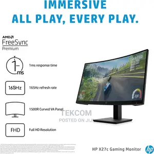 X27c HP FHD Gaming Monitor