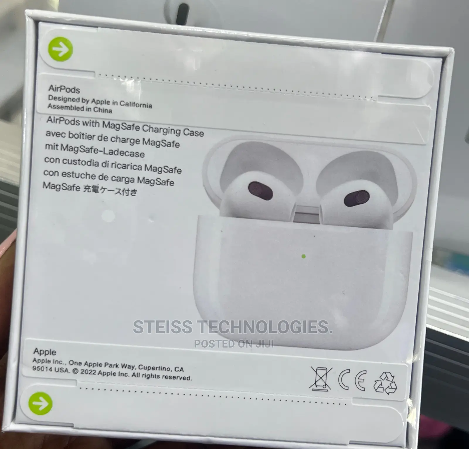 Airpods Apple 3rd Generation.