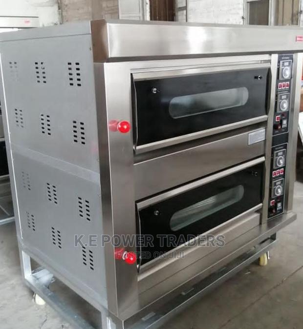 Quality Electric 4 Tray Two Deck Oven - main view