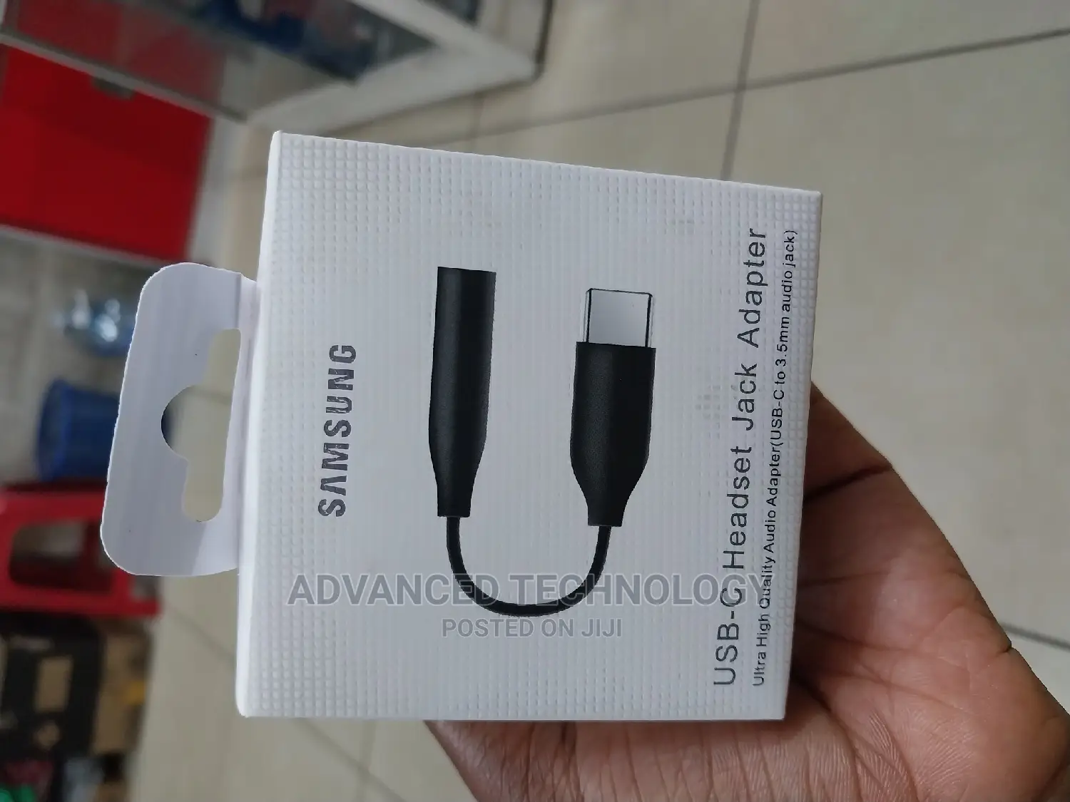 Original Samsung USB-C Headset Jack Adapter 3.5mm Audio Jack