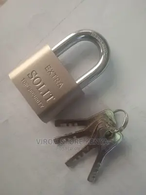 Solit 50mm Top Security Padlock With 4 Keys