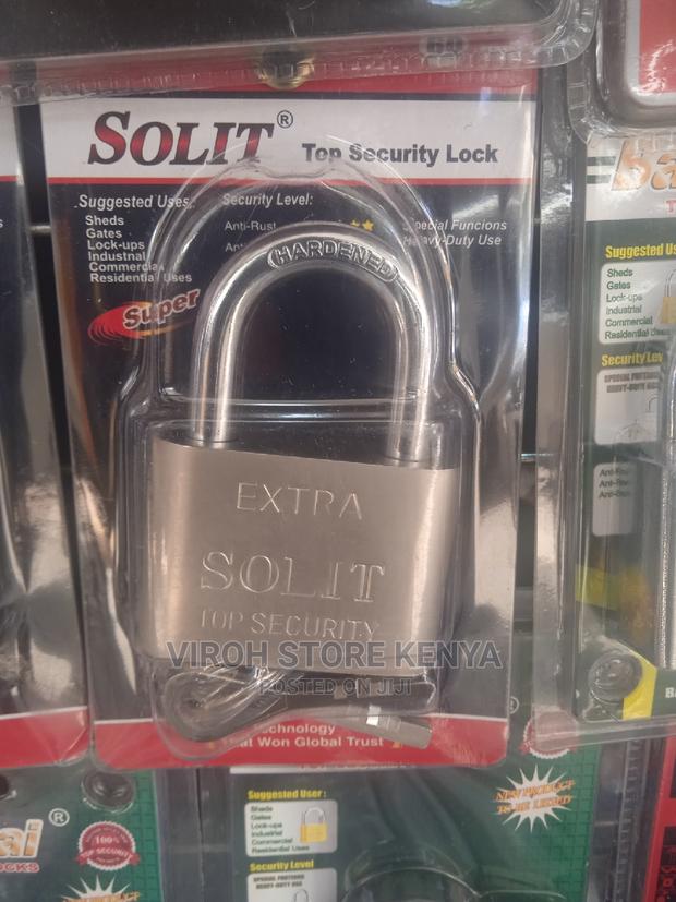 Solit 60mm Padlock 4 Keys Lock - main view