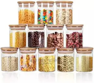 12 Spice Jars With Labels