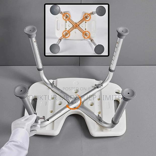 Shower Chair With Cutout for Extra Cleaning - thumbnail 2