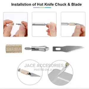 Wood Pyrography Pen 3 in One With Soldering/ Wood Carving/