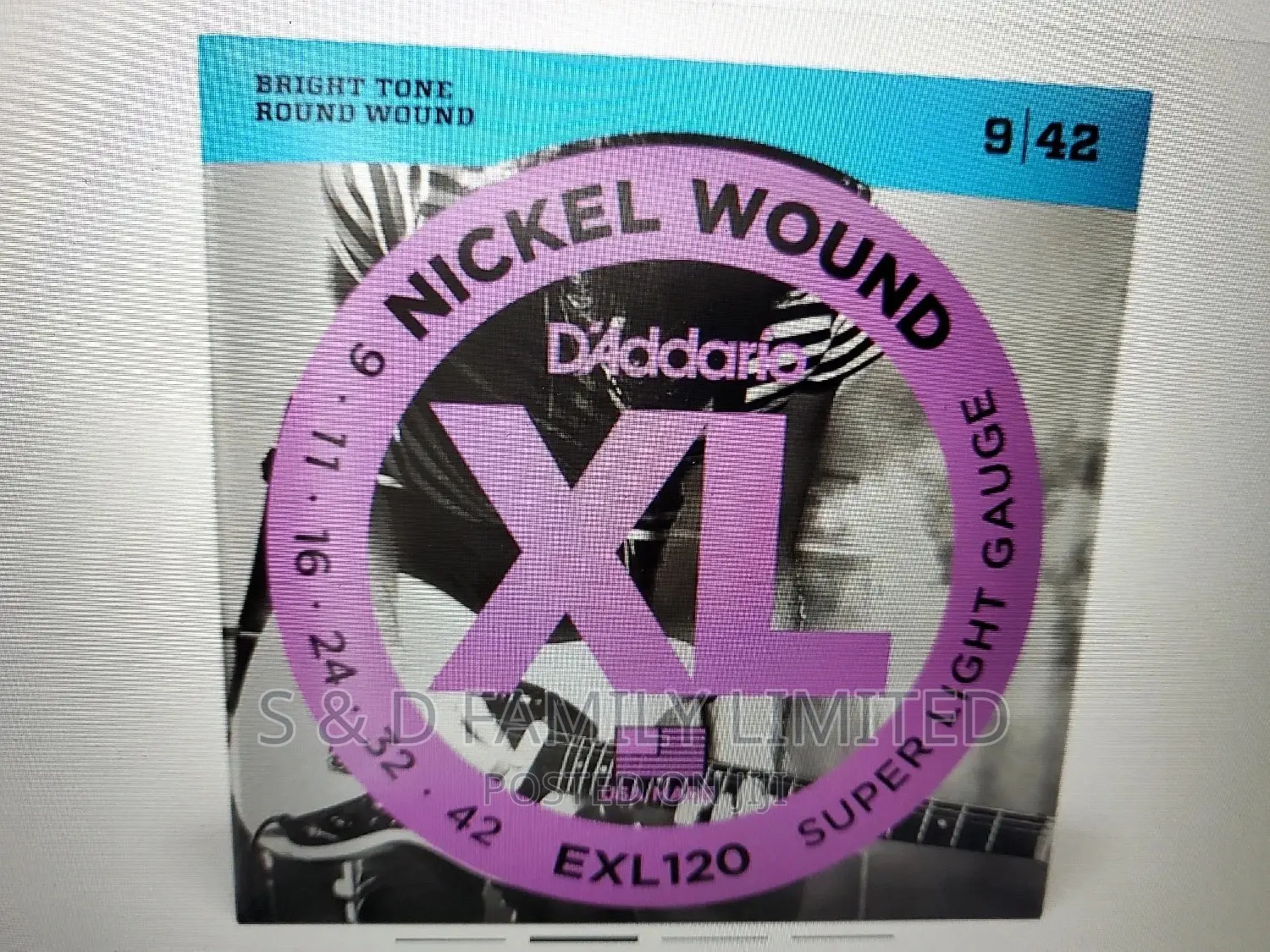 Super Light Electric Guitar Strings