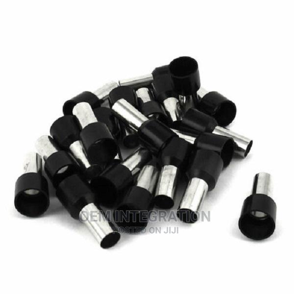 Black Insulated Single Wire Ferrules Connectors 10mm