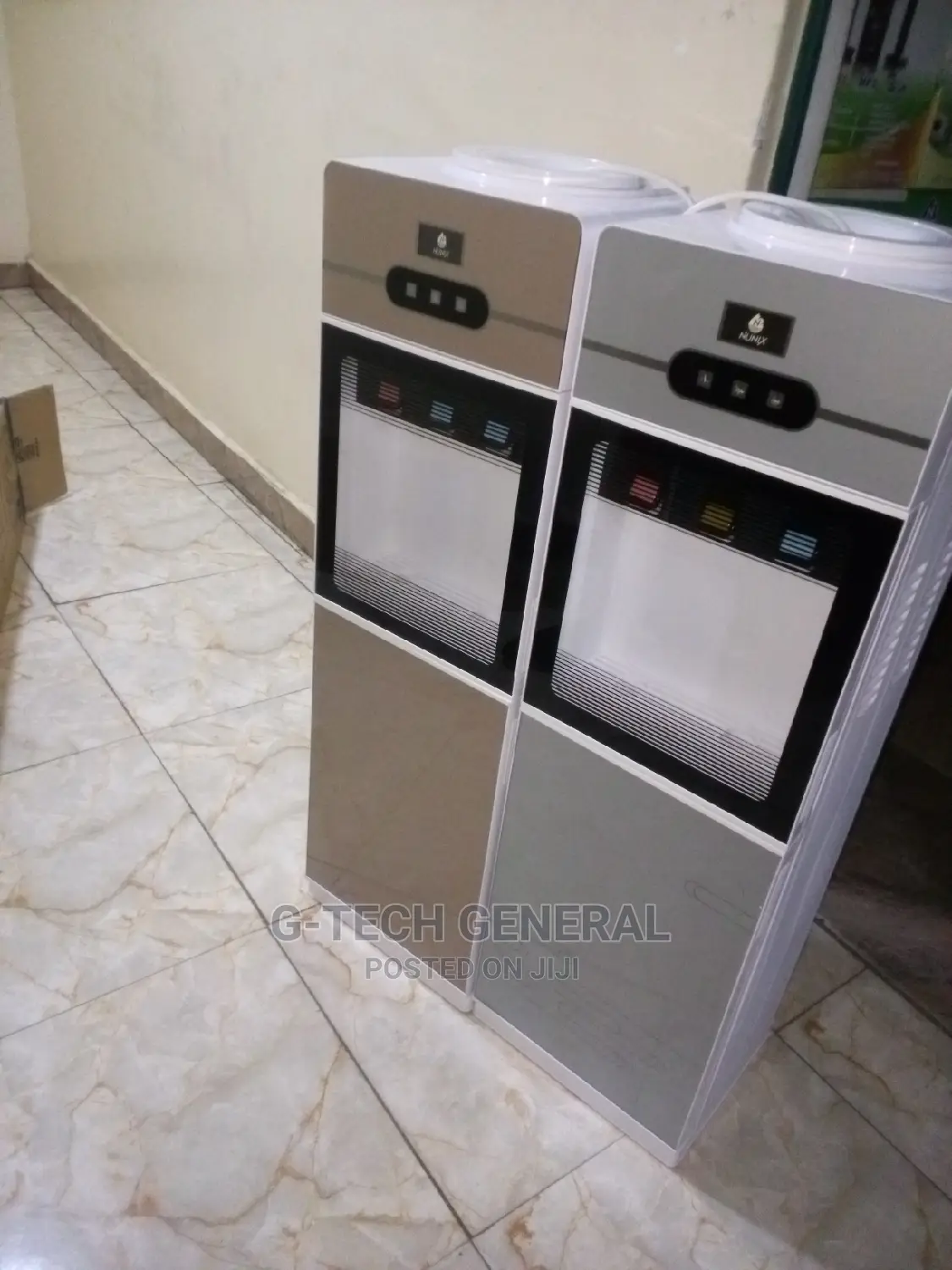 3 Taps Silver and Champagne Nunix Water Dispenser